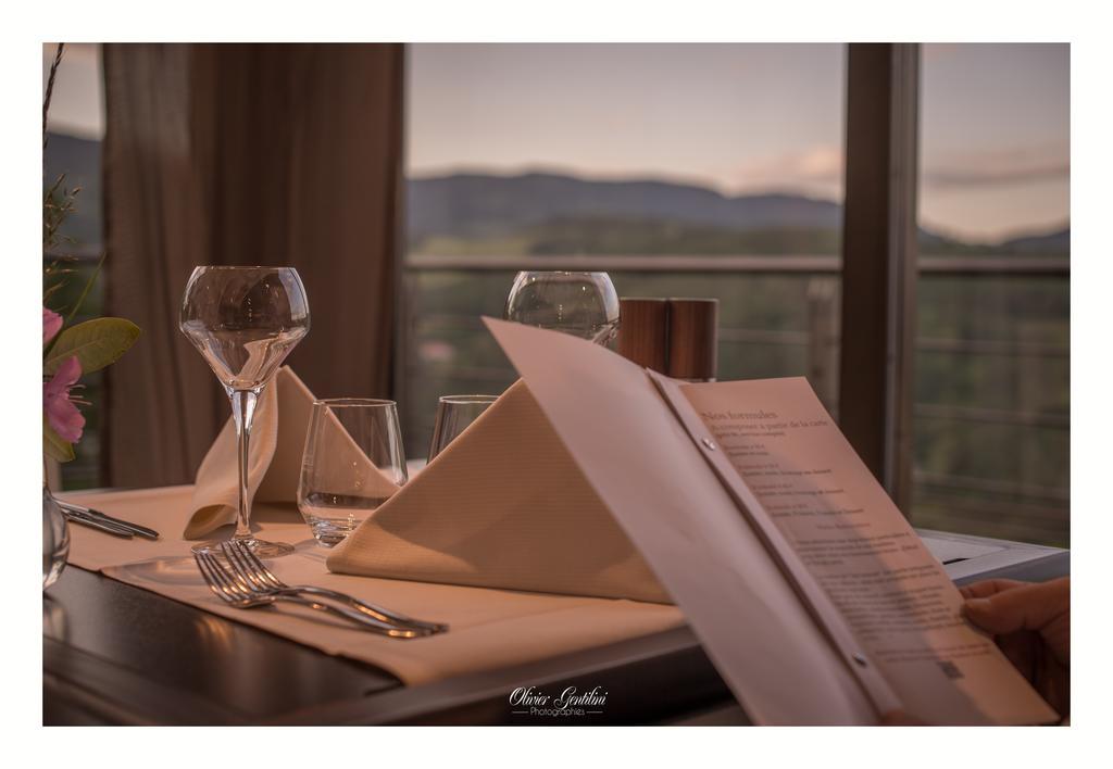 Hotel Restaurant Les Alisiers Lapoutroie Eksteriør billede